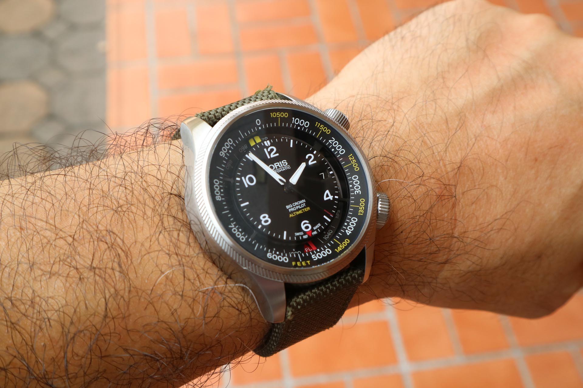 Oris Big Crown Pro Pilot Altimeter