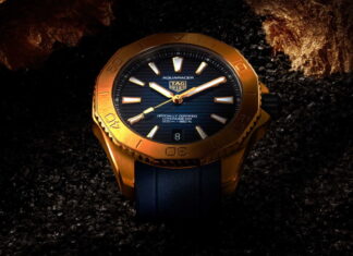 TAG Heuer Aquaracer Professional 200 Full Gold