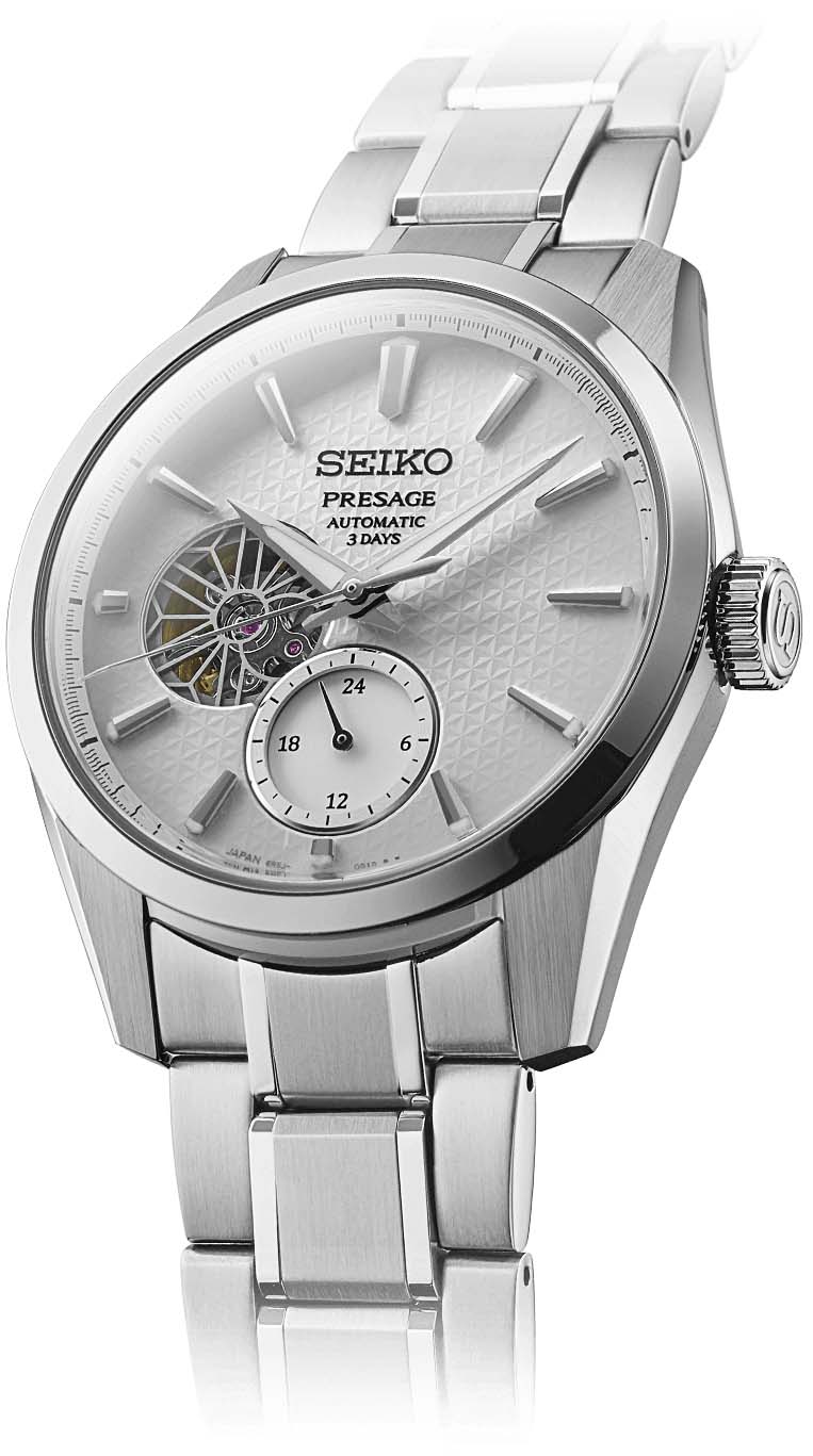 Seiko Presage Sharp Edged Series Open Heart