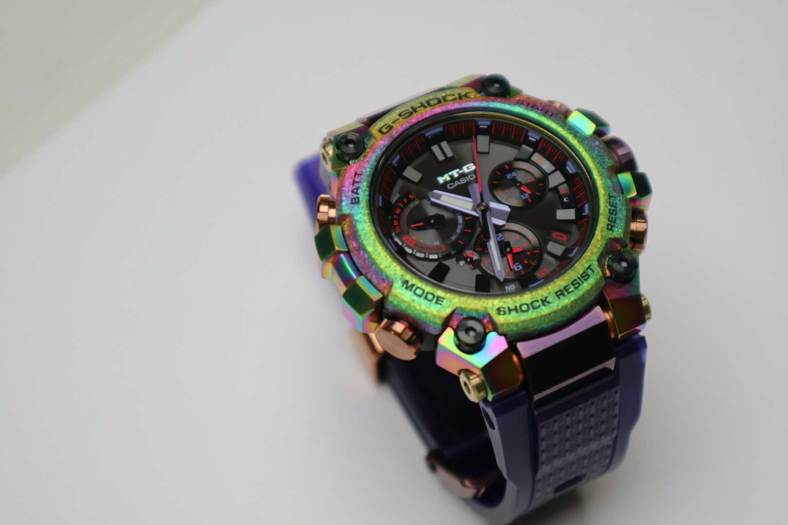 Casio G-SHOCK MTG-B3000PRB Aurora Oval