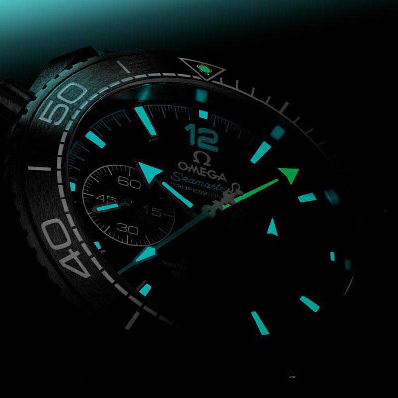 OMEGA Seamaster Planet Ocean Chronograph ETNZ Deep Black