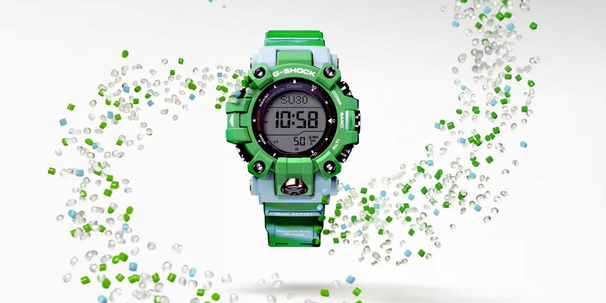 Casio G-SHOCK GW9500J-3JR สีสันใหม่จาก Love the sea and the earth 2023