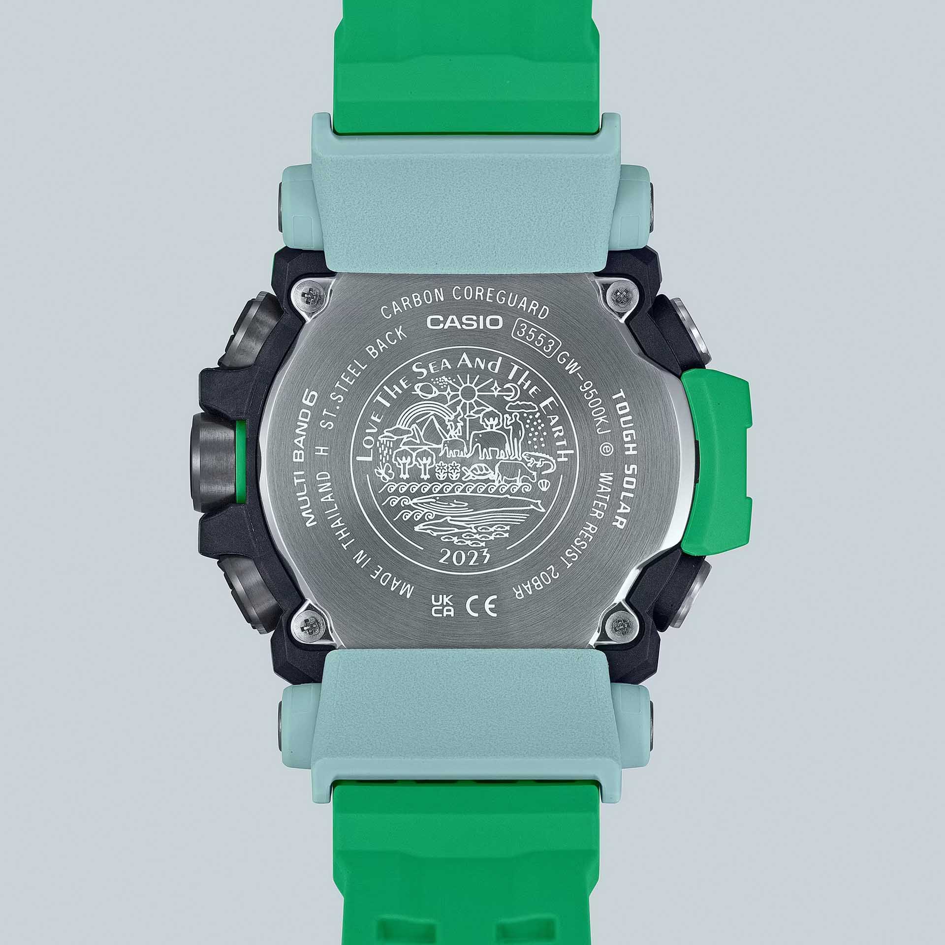 Casio G-SHOCK GW9500J-3JR สีสันใหม่จาก Love the sea and the earth 2023