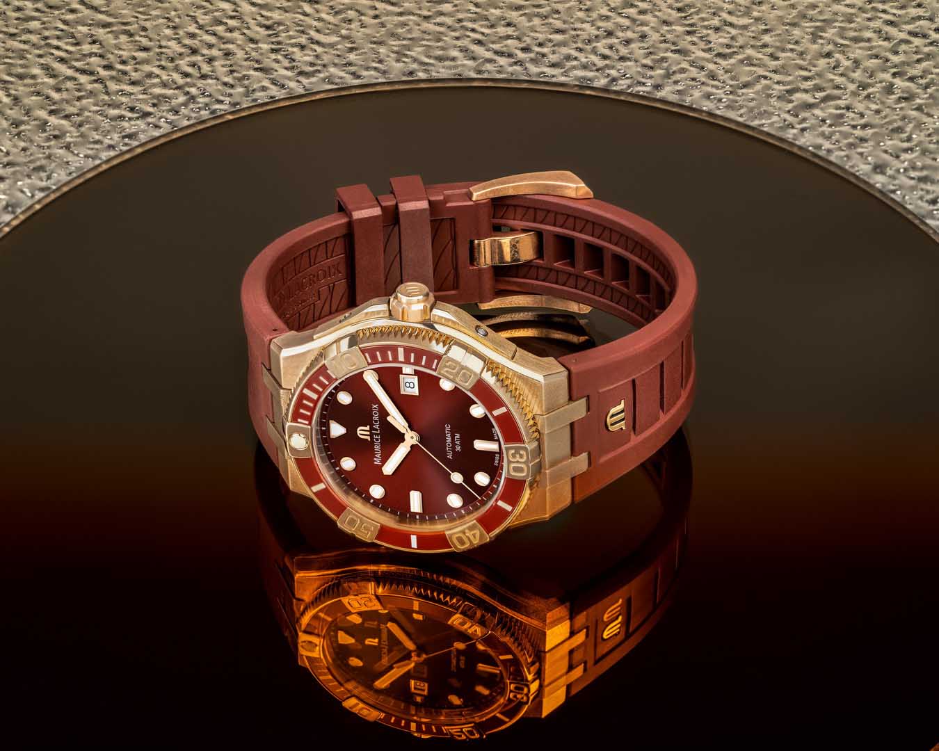 Maurice Lacroix AIKON Venturer Burgundy Asia Limited Edition 288