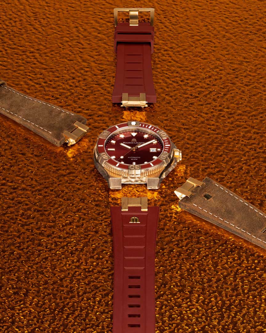 Maurice Lacroix AIKON Venturer Burgundy Asia Limited Edition 288