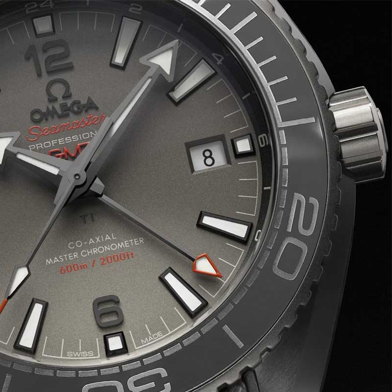 OMEGA Seamaster Planet Ocean Dark Grey GMT