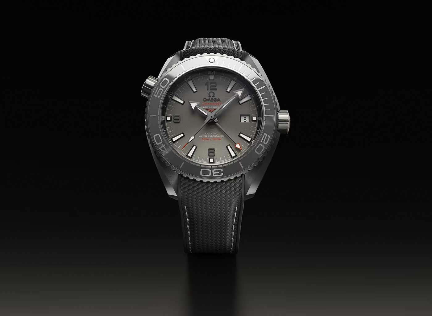 OMEGA Seamaster Planet Ocean Dark Grey GMT