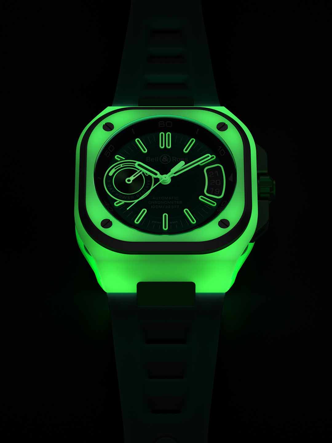 Bell & Ross BR-X5 Green Lum