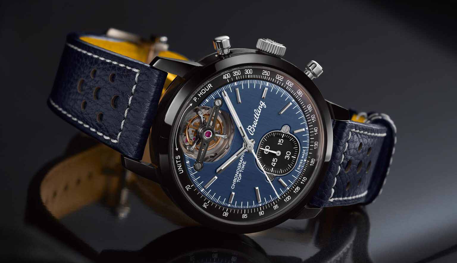 Breitling Top Time B21 Classic Cars Chronograph Tourbillon