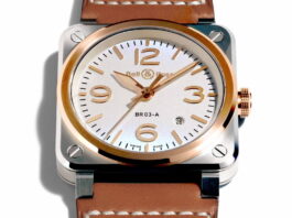 Bell & Ross BR 03 White Steel & Gold