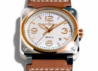 Bell & Ross BR 03 White Steel & Gold