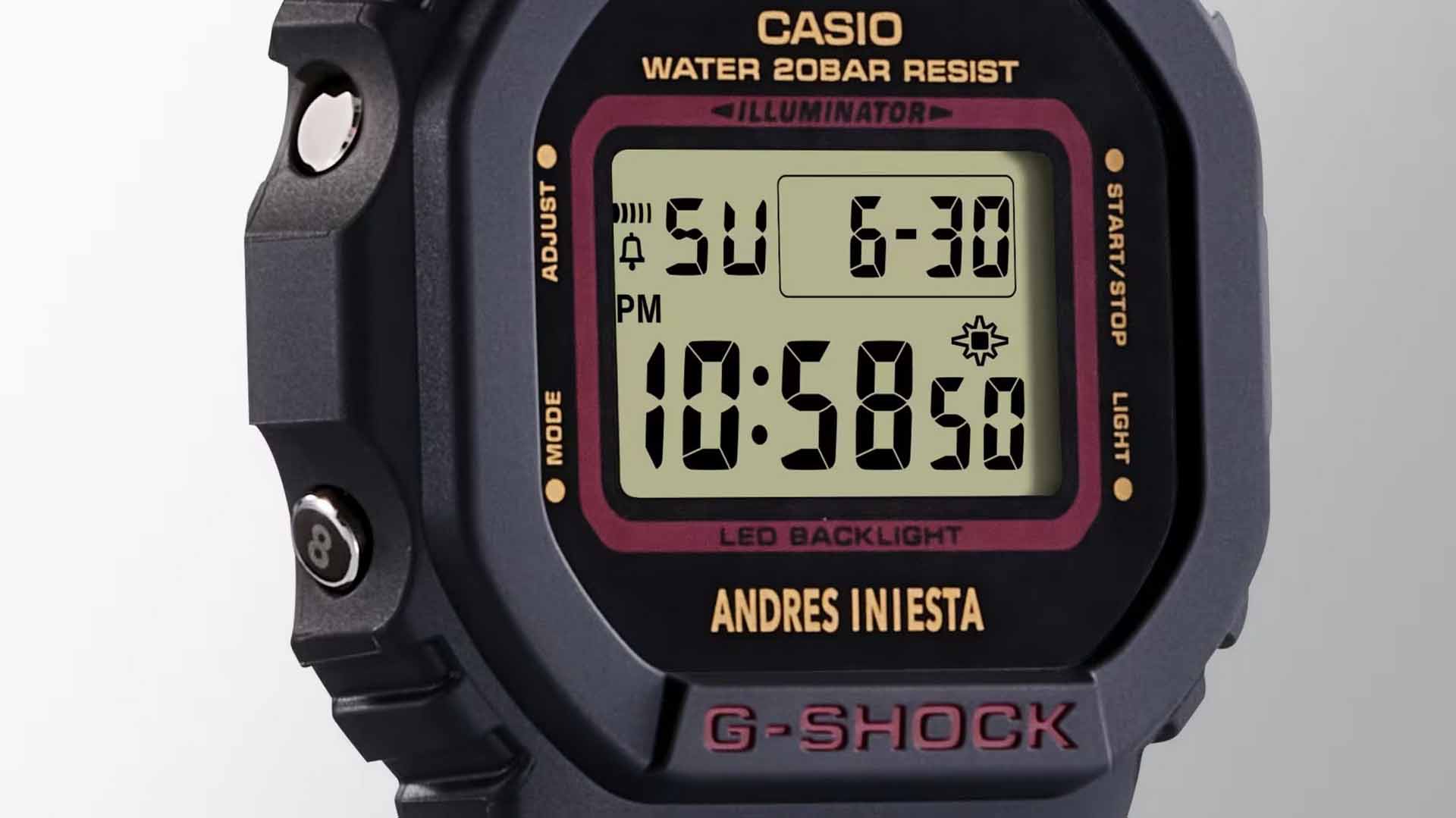 Casio G-SHOCK DW5600AI-1JR Iniesta