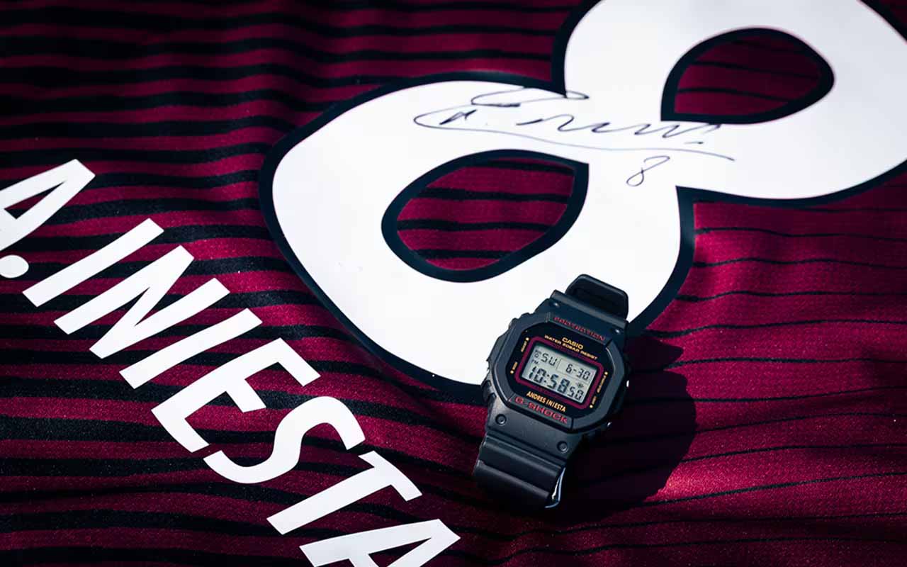 Casio G-SHOCK DW5600AI-1JR Iniesta