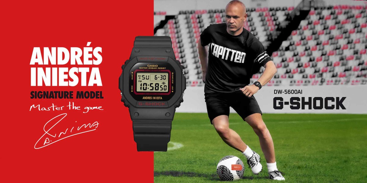 Casio G-SHOCK DW5600AI-1JR Iniesta