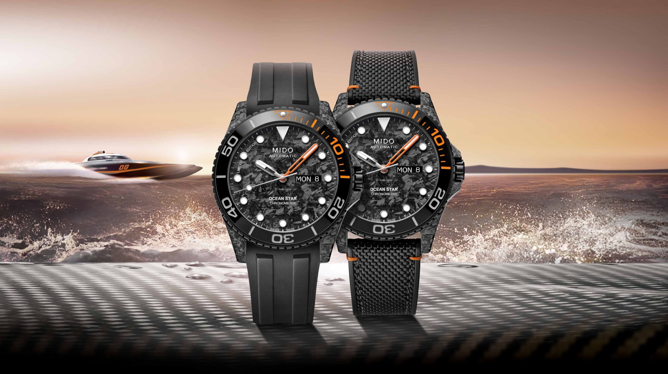 Mido Ocean Star 200C CARBON LIMITED EDITION