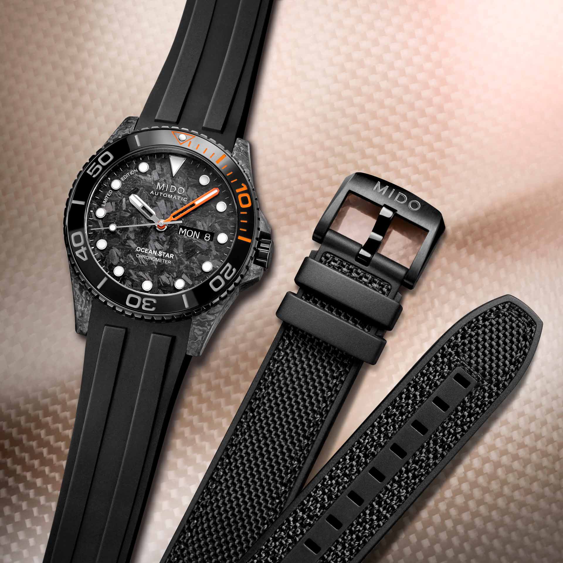 Mido Ocean Star 200C CARBON LIMITED EDITION