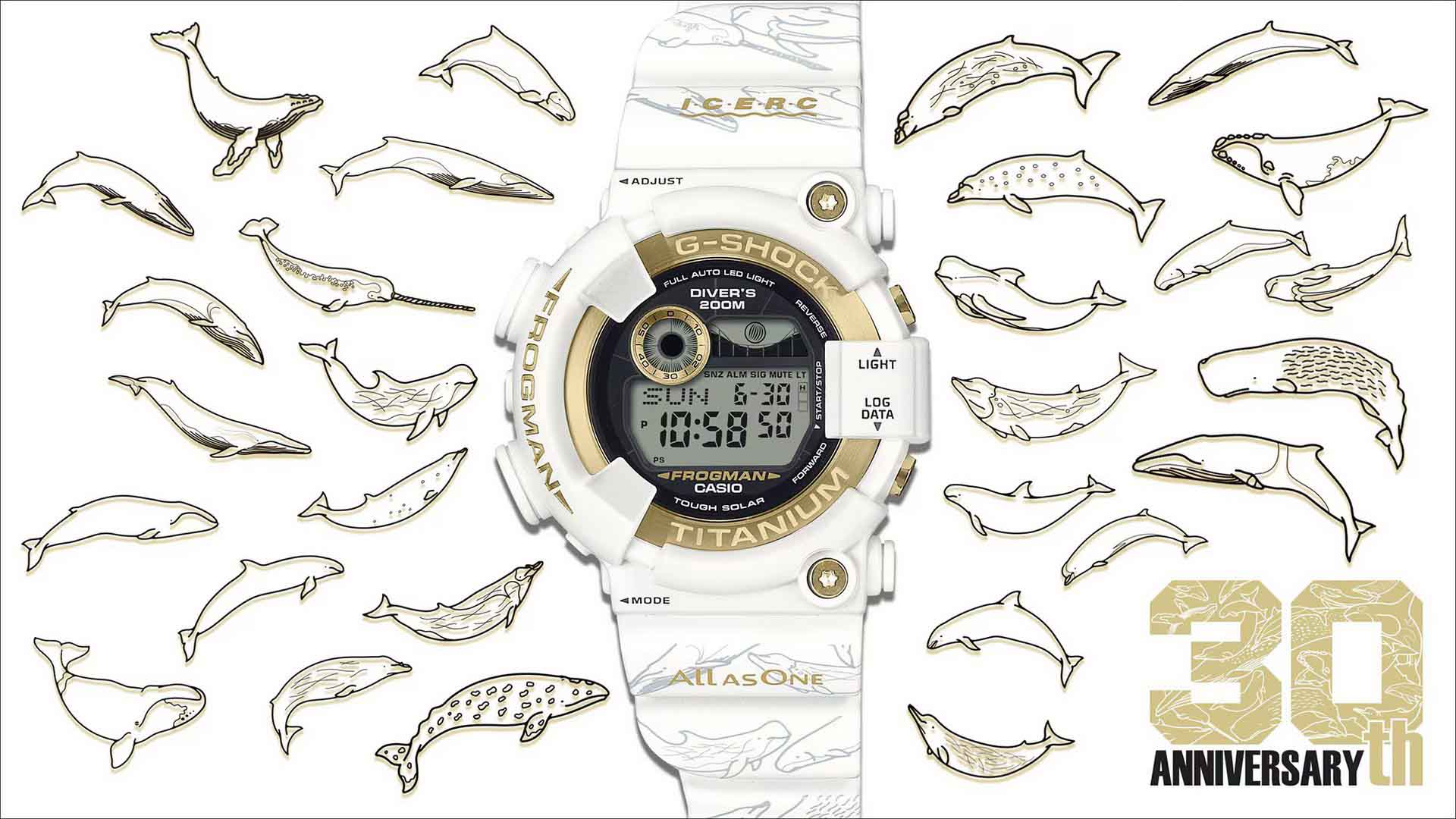 Casio G-SHOCK 30th Anniversary Love The Sea And The Earth