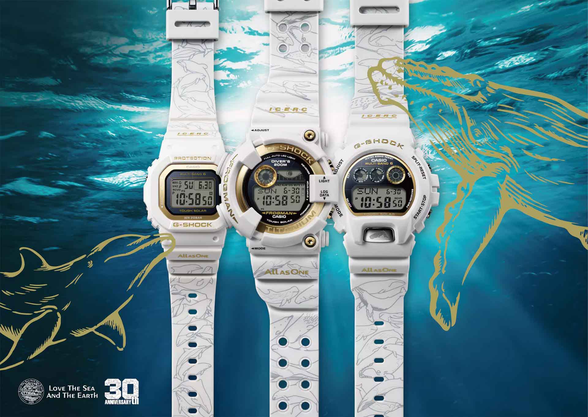 Casio G-SHOCK 30th Anniversary Love The Sea And The Earth