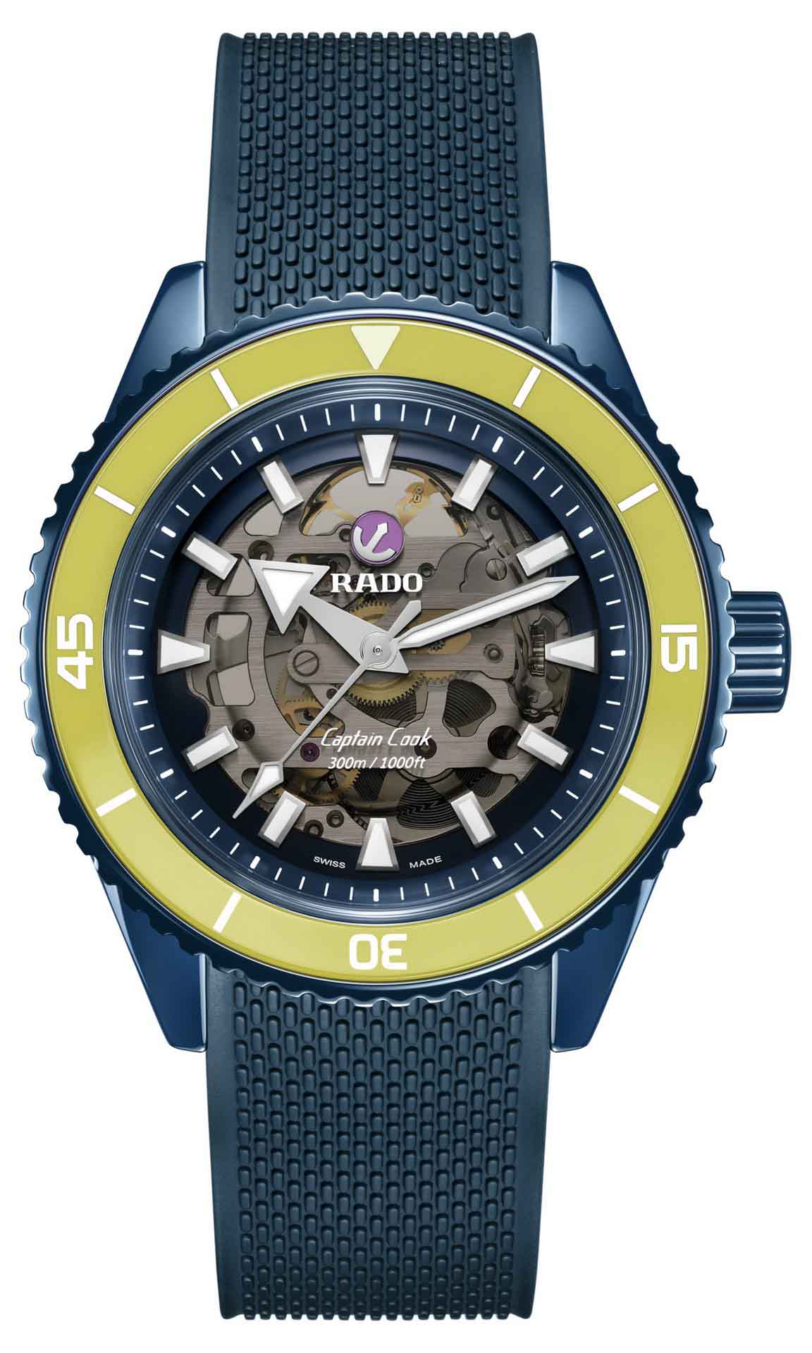 Rado Captain Cook High-Tech Ceramic Skeleton Limited Edition