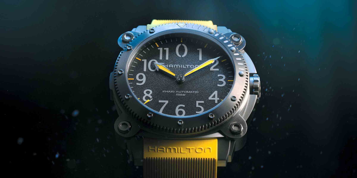 Hamilton Khaki Navy BeLOWZERO