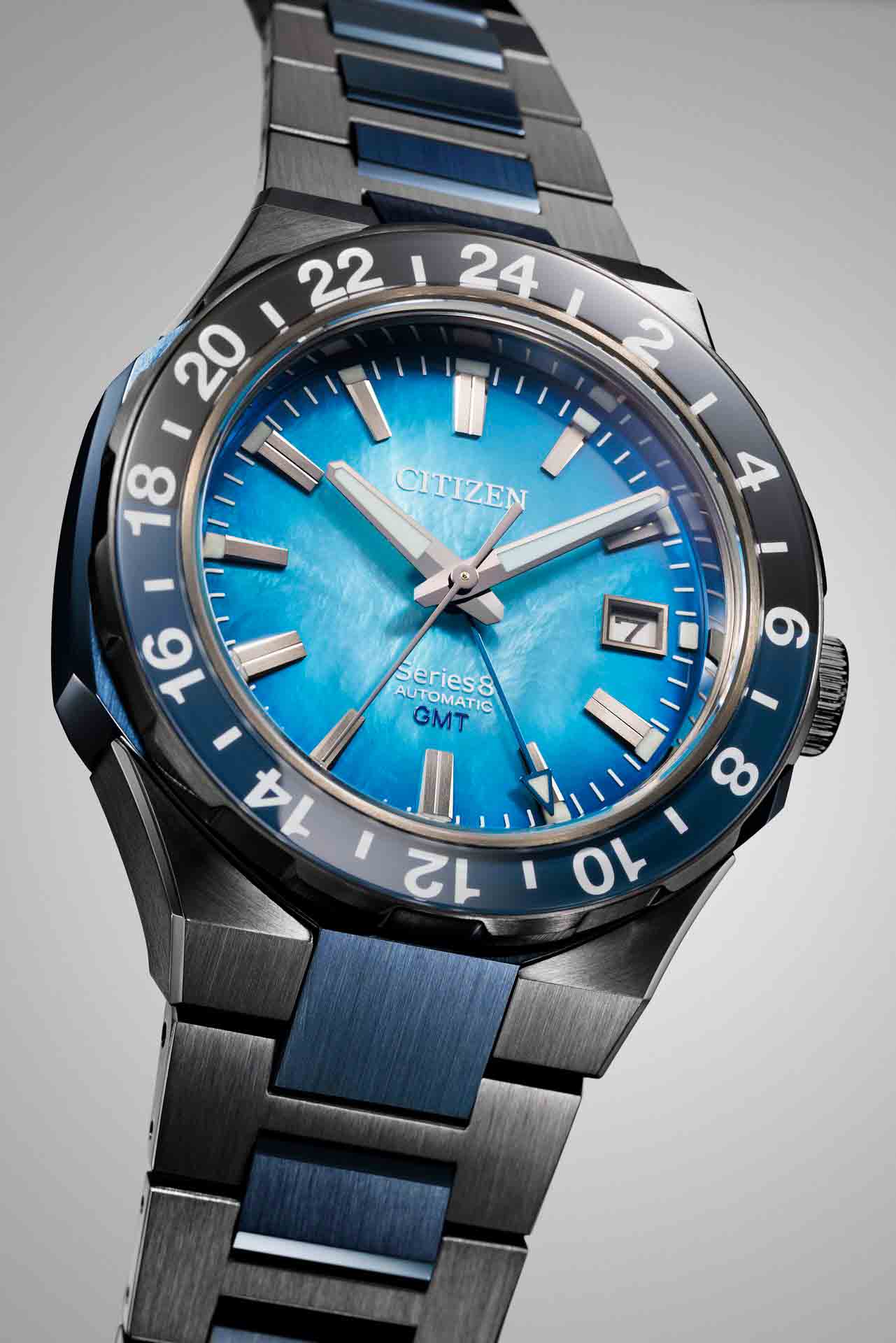 Citizen Series 8 880 GMT Limited Edition Blue Gradient