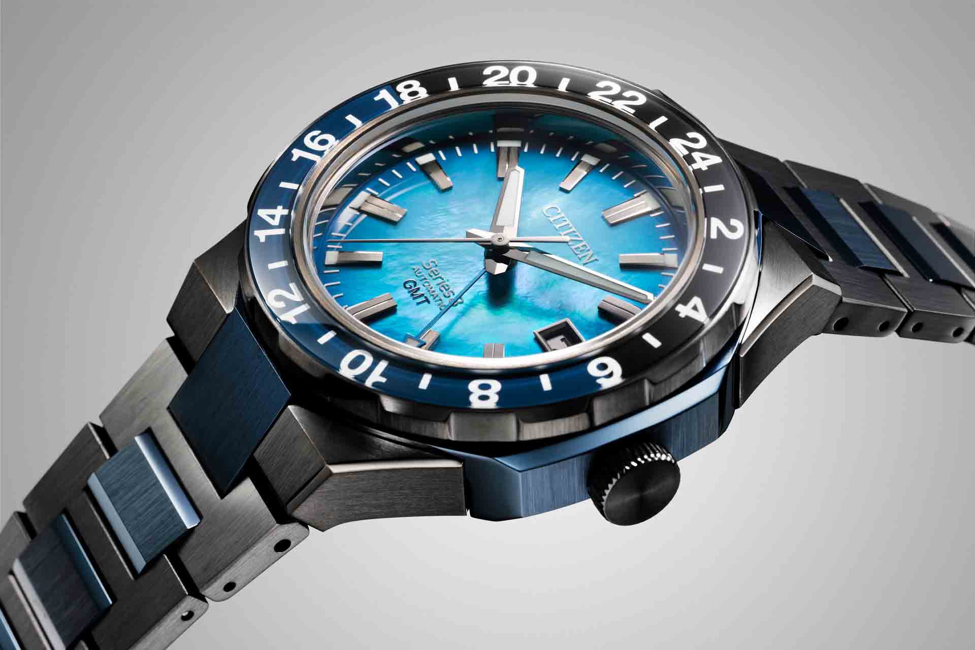 Citizen Series 8 880 GMT Limited Edition Blue Gradient