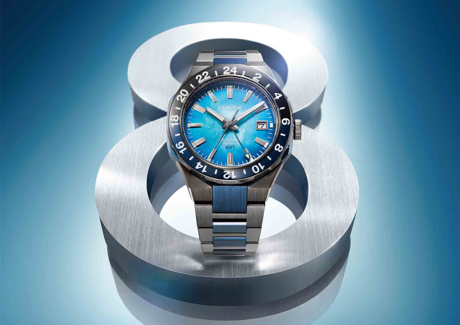 Citizen Series 8 880 GMT Limited Edition Blue Gradient