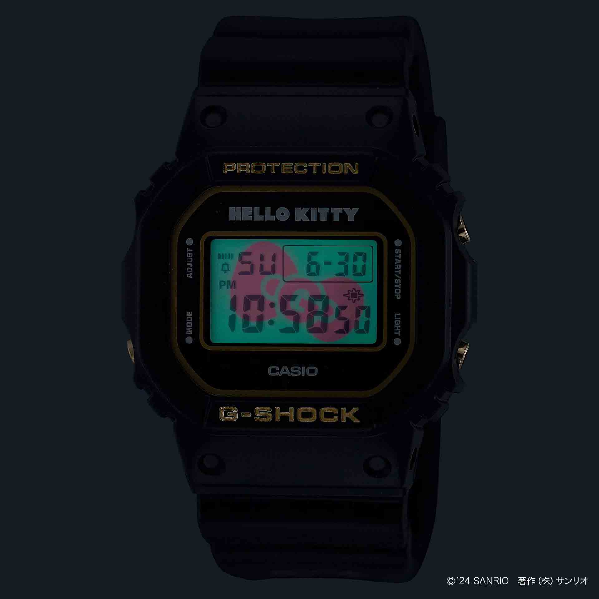 Casio G-SHOCK Hello Kitty 50th Anniversary DW-5600KT24-1JR