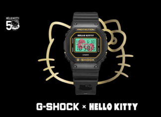 Casio G-SHOCK Hello Kitty 50th Anniversary DW-5600KT24-1JR