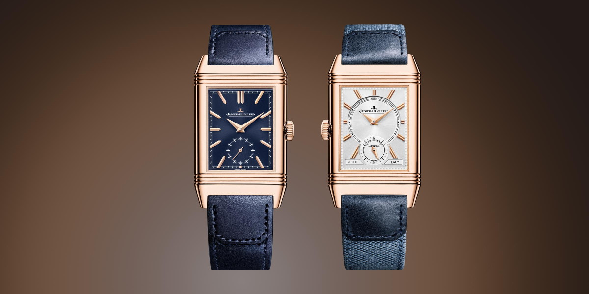 Jaeger LeCoultre Reverso Tribute Duoface Small Seconds Pink Gold