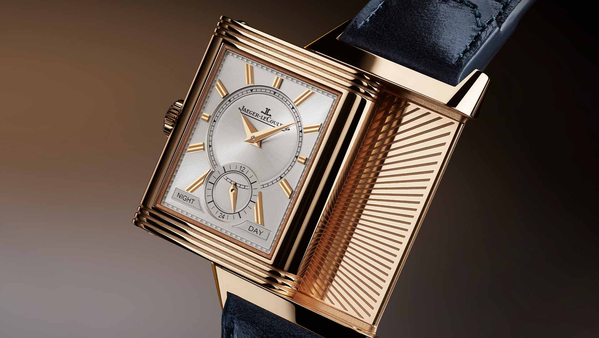 Jaeger LeCoultre Reverso Tribute Duoface Small Seconds Pink Gold