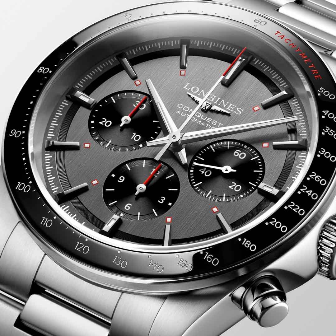 Longines Conquest Chrono Ski Edition ความพิเศษสำหรับทัวร์นาเมนท์การแข่งขัน