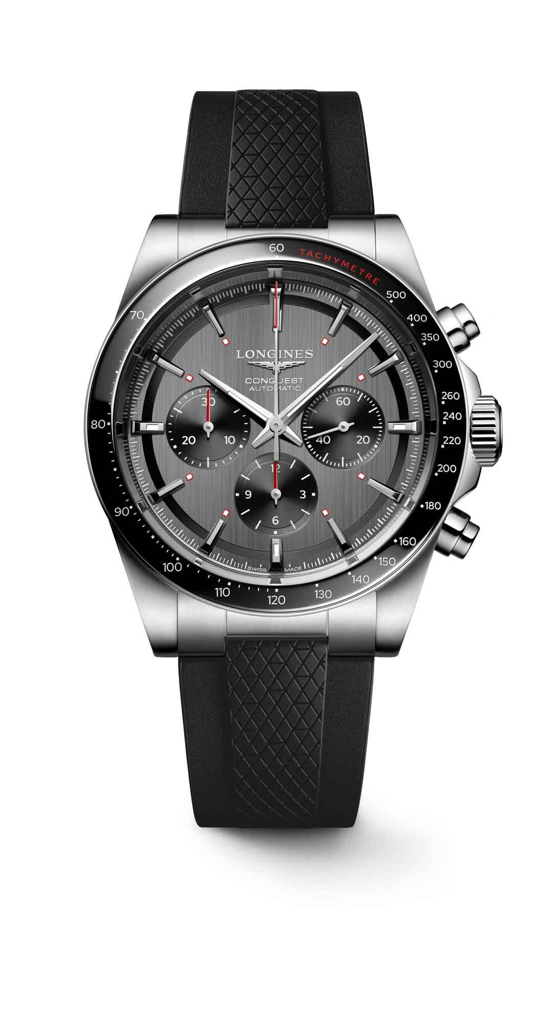 Longines Conquest Chrono Ski Edition ความพิเศษสำหรับทัวร์นาเมนท์การแข่งขัน