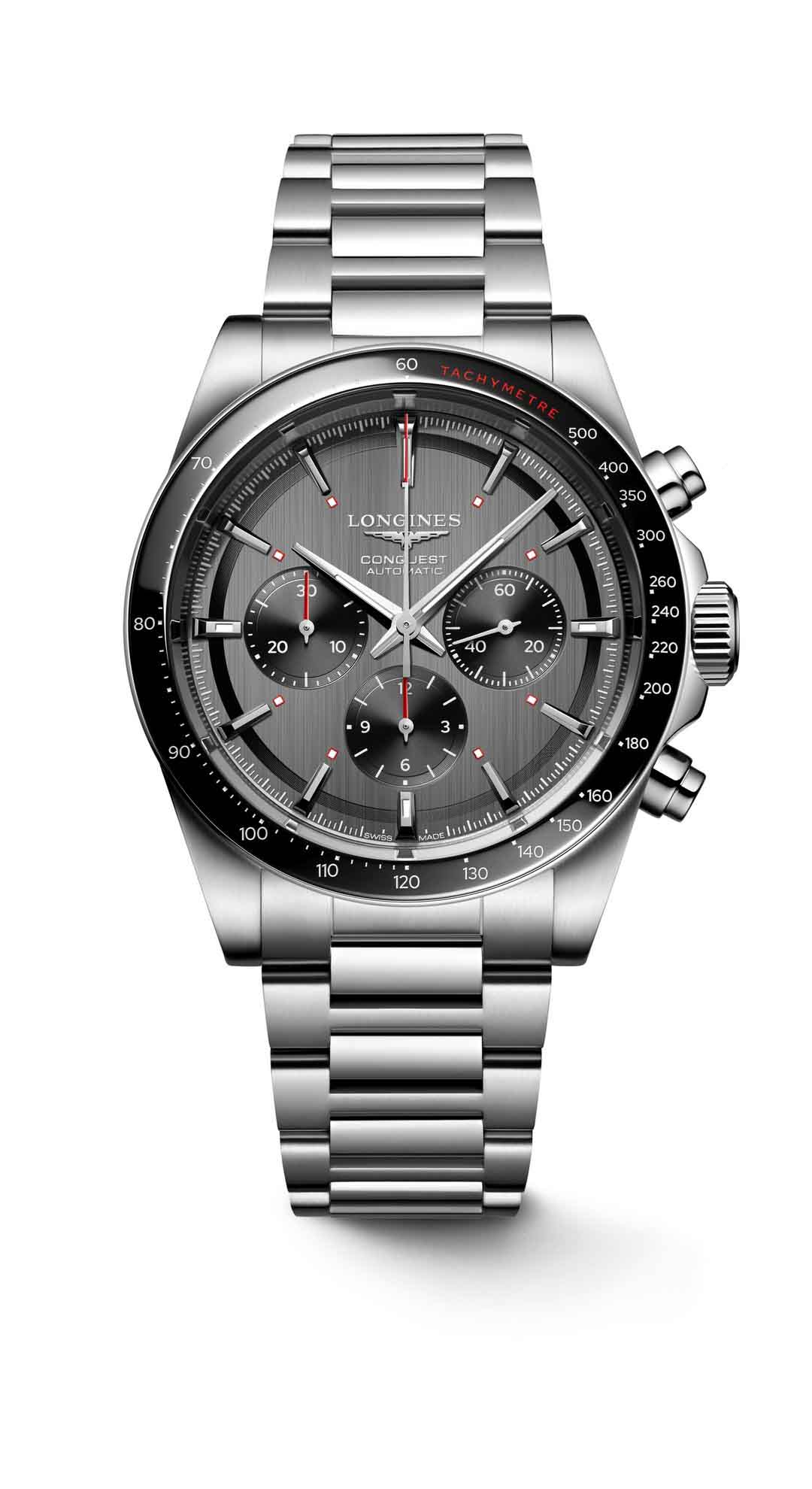 Longines Conquest Chrono Ski Edition ความพิเศษสำหรับทัวร์นาเมนท์การแข่งขัน