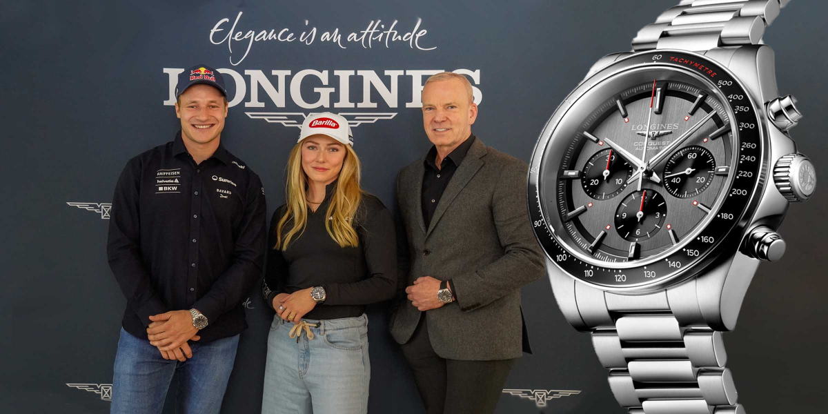 Longines Conquest Chrono Ski Edition ความพิเศษสำหรับทัวร์นาเมนท์การแข่งขัน