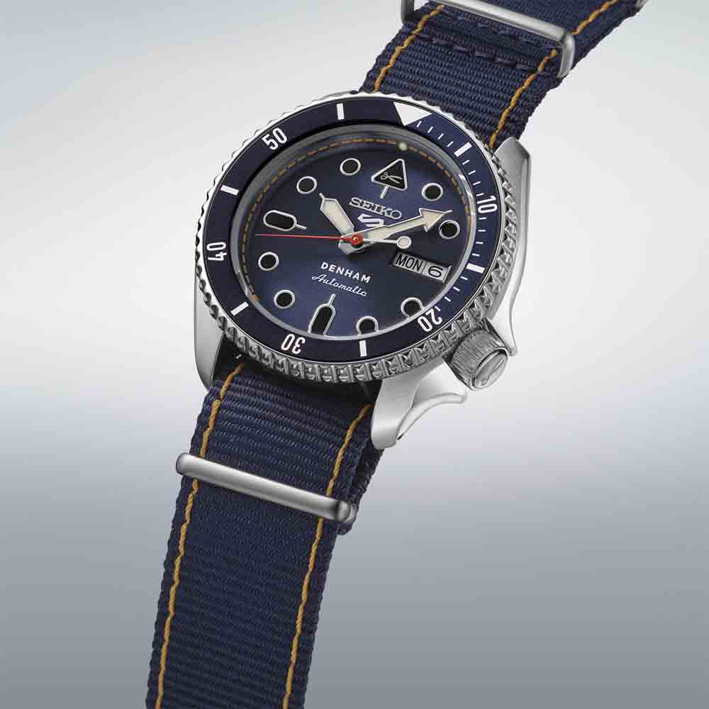 Seiko 5 Sports DENHAM Limited Edition ผสานงานคราฟท์บนเรือนเวลา