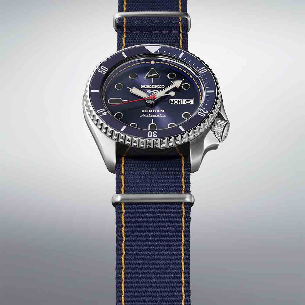 Seiko 5 Sports DENHAM Limited Edition ผสานงานคราฟท์บนเรือนเวลา