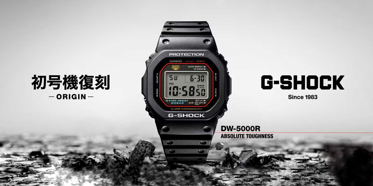 Casio G-SHOCK DW5000R-1AJF