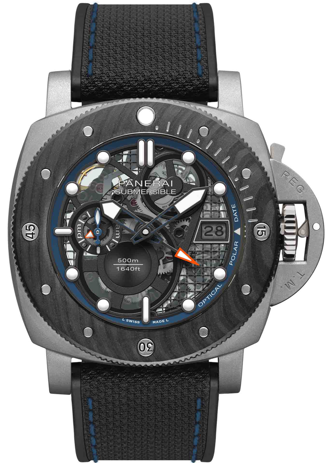 Panerai Submersible GMT Titanio Mike Horn Experience Edition PAM01670