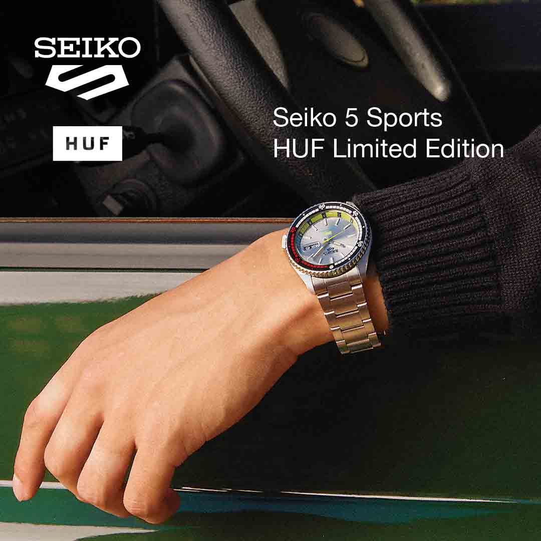 Seiko 5 Sports HUF Limited Edition SRPL33K