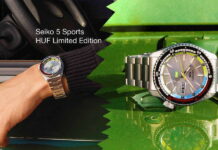 Seiko 5 Sports HUF Limited Edition SRPL33K