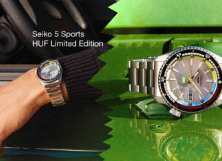 Seiko 5 Sports HUF Limited Edition SRPL33K