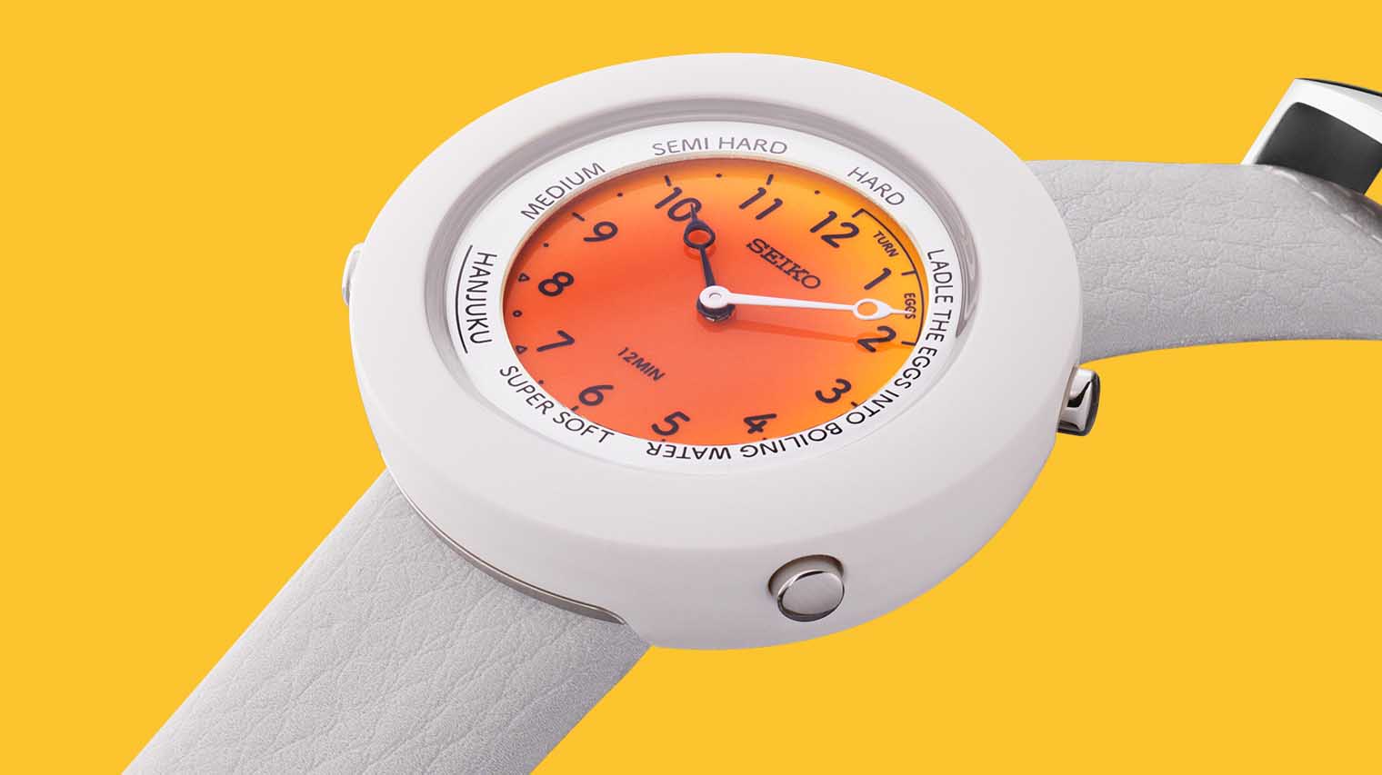 Seiko Power Design Project 2025 - Egg-Boiling Watch for Boiled Egg Lovers 