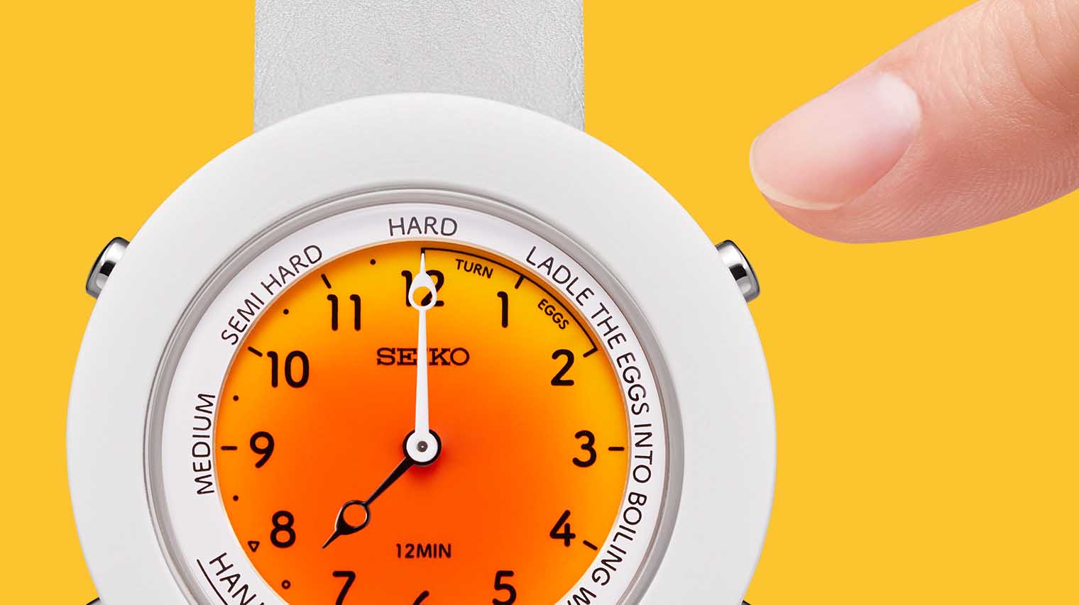 Seiko Power Design Project 2025 - Egg-Boiling Watch for Boiled Egg Lovers 