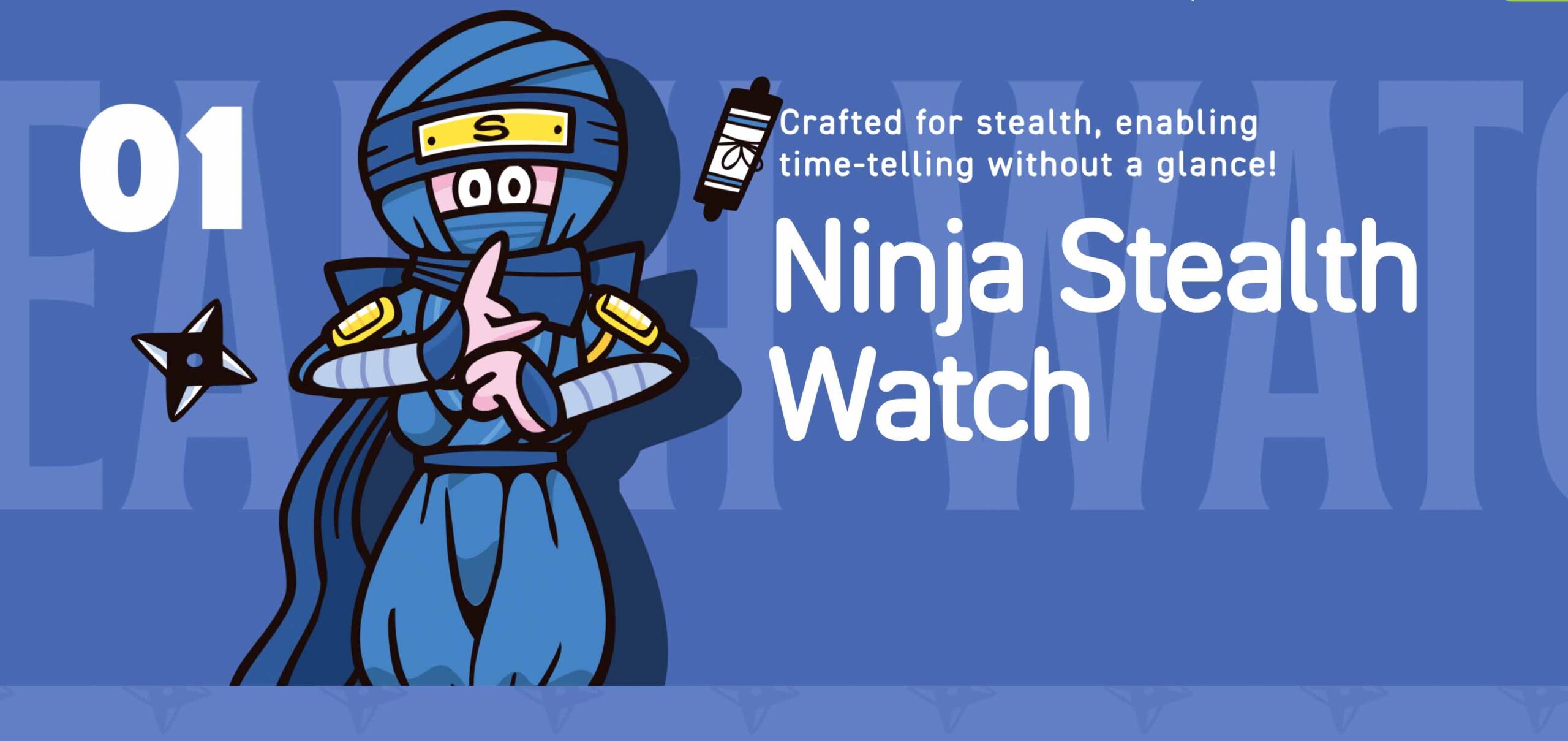 Seiko Power Design Project 2025 - Ninja Stealth Watch 