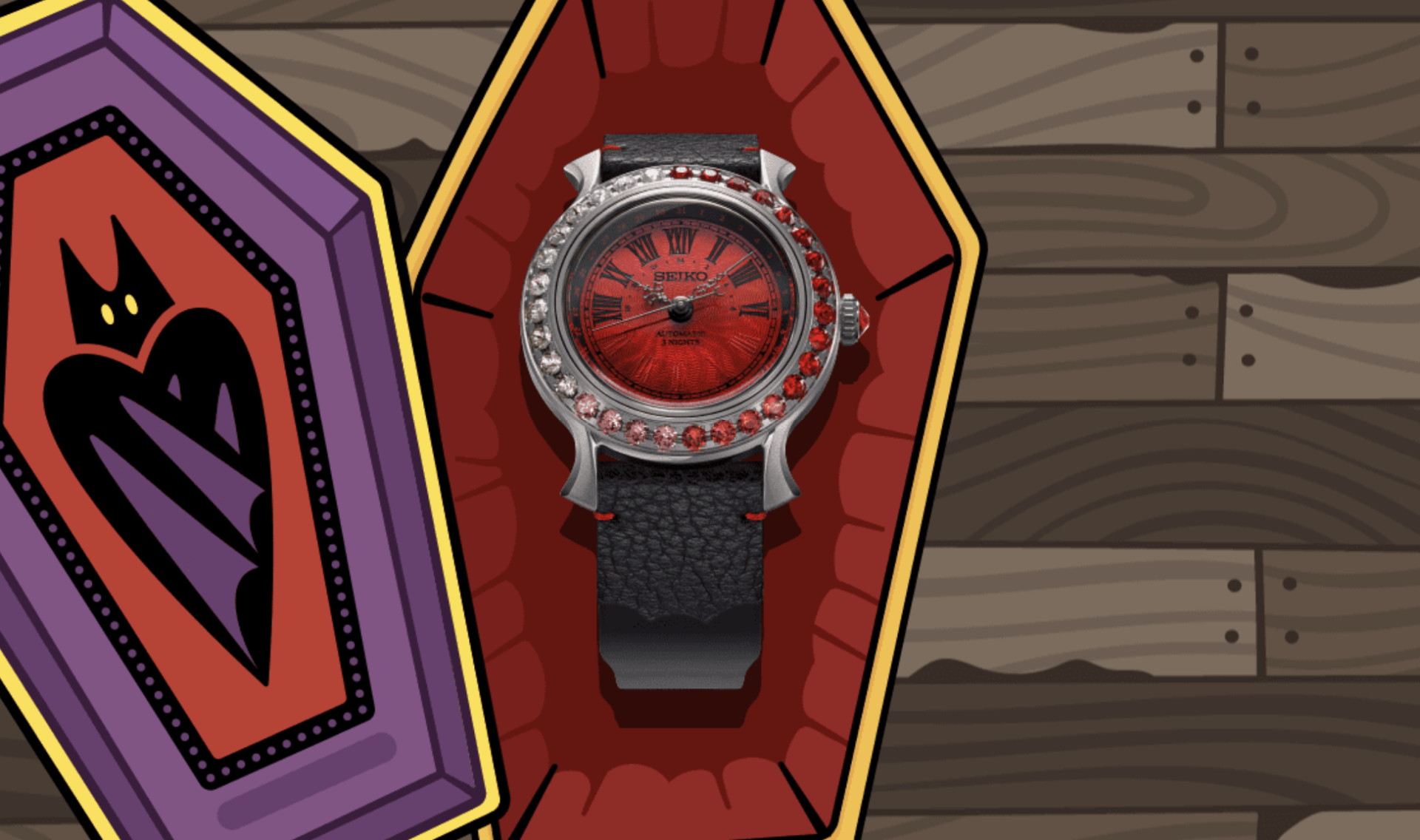 Seiko Power Design Project 2025 - Vampire-Exclusive Watch 