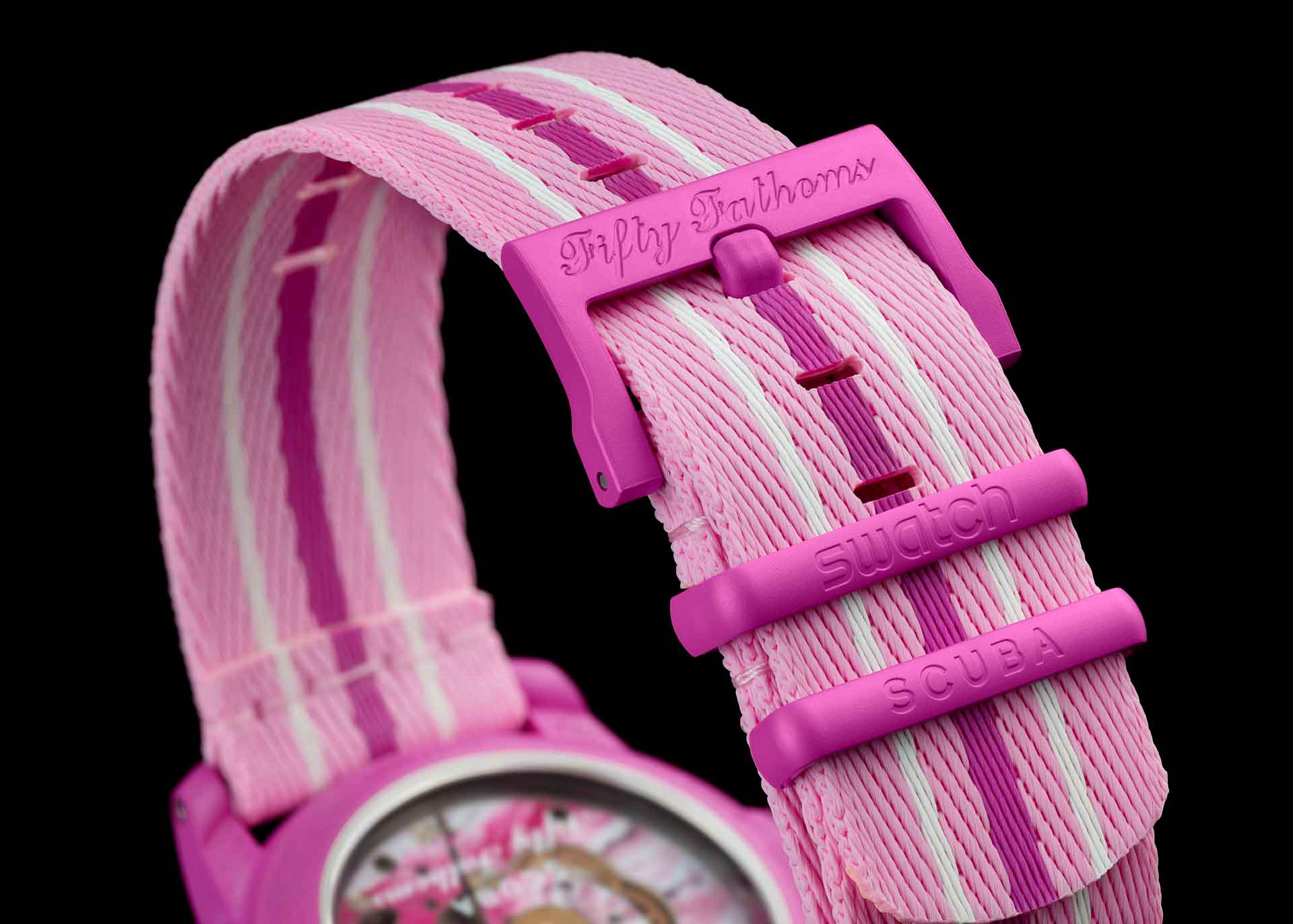 SWATCH Bioceramic Scuba Fifty Fathoms Pink Ocean