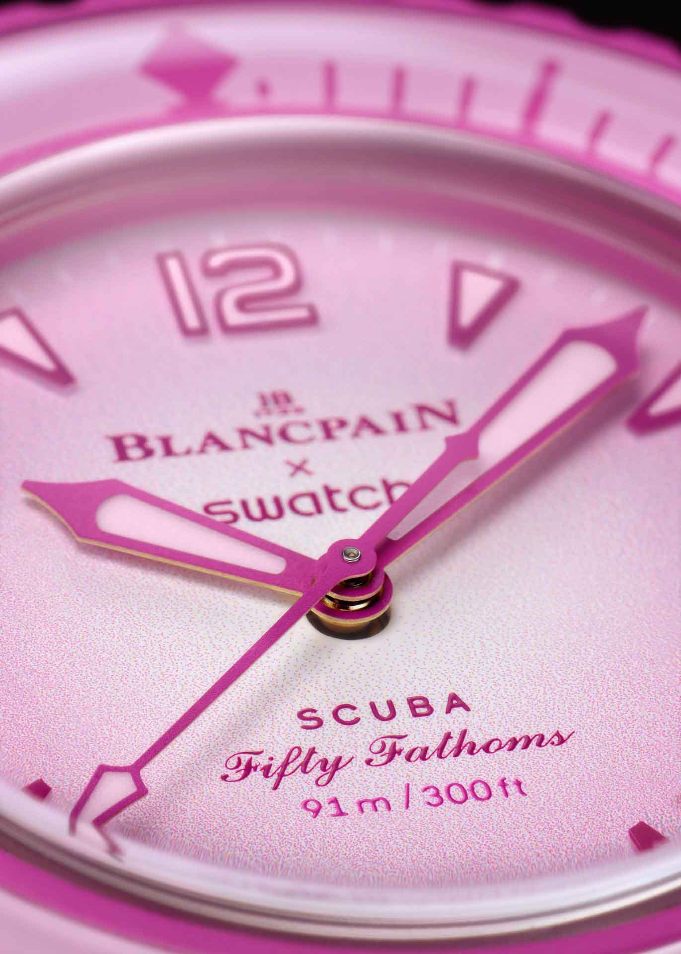 SWATCH Bioceramic Scuba Fifty Fathoms Pink Ocean