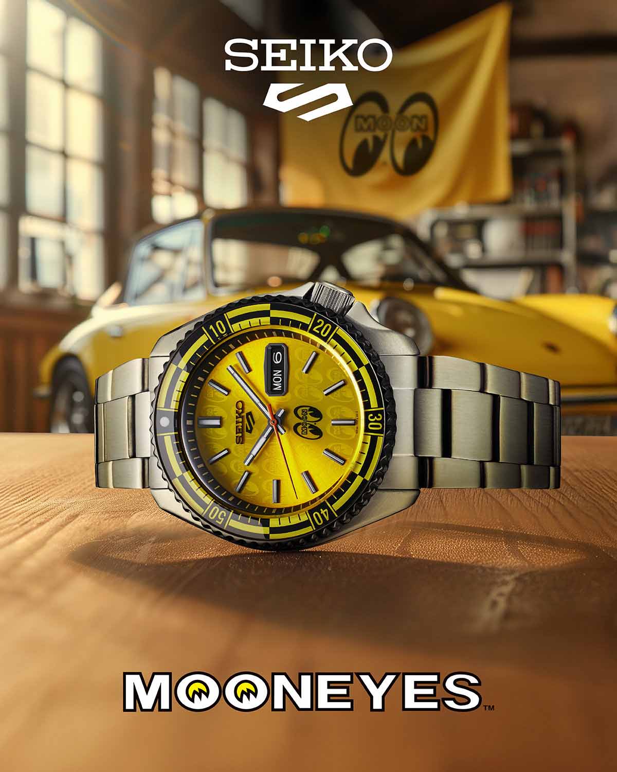 Seiko 5 Sports MOONEYES Limited Edition SRPL39K